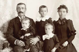 Example of professional photo restoration