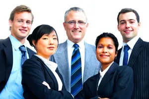 Business portrait and corporate headshot photography